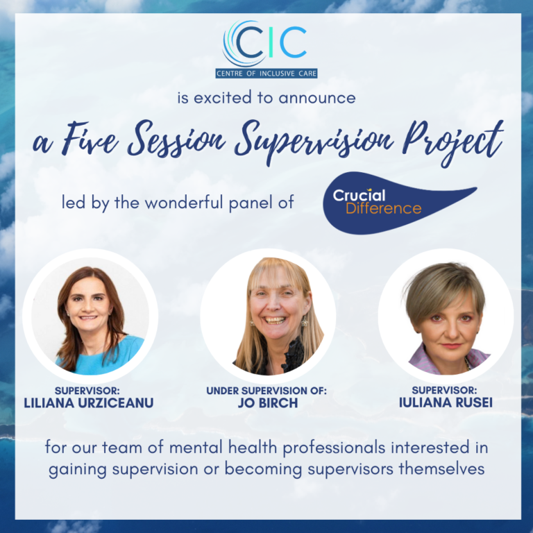 CIC Crucial Difference Supervision Project Announcement Poster